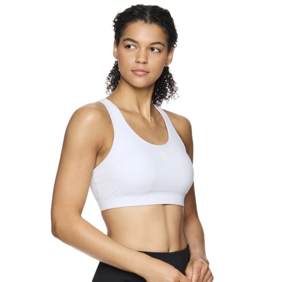 Reebok Women's Stronger Sports Bra with Mesh Panel and Removable Cups, Size-S - Picture 4 of 11